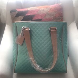 Turquoise Consuela Tote